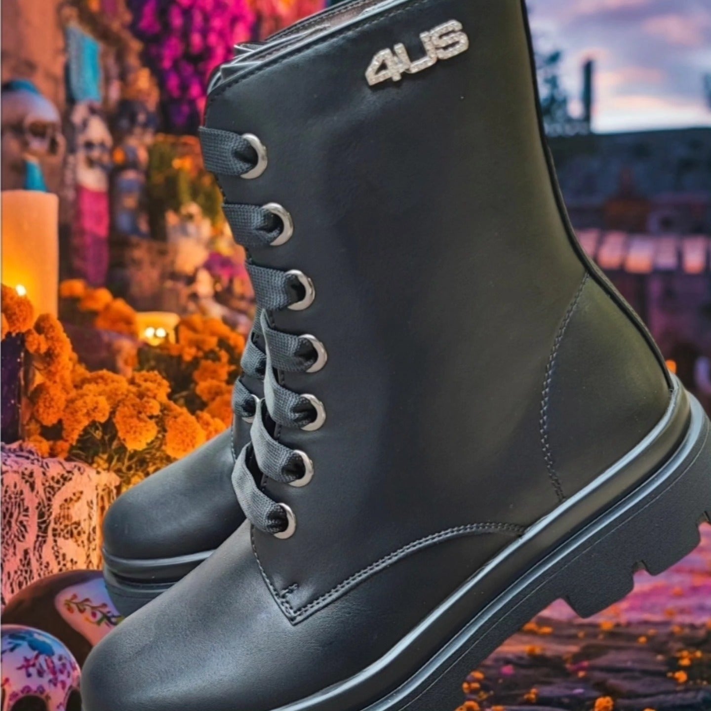 Combat Boots 4US