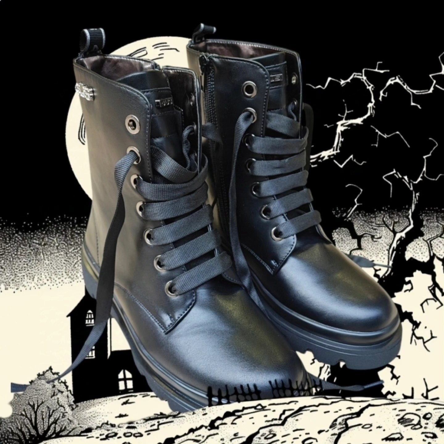 Combat Boots 4US